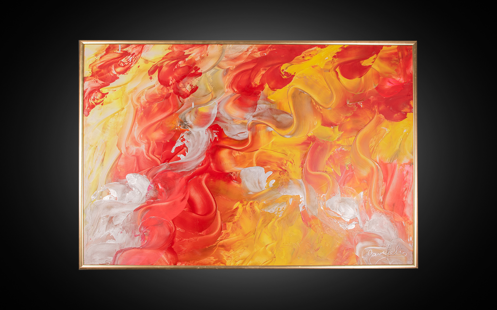 ENCAUSTIC ARTWORK ON KOMATEX #04